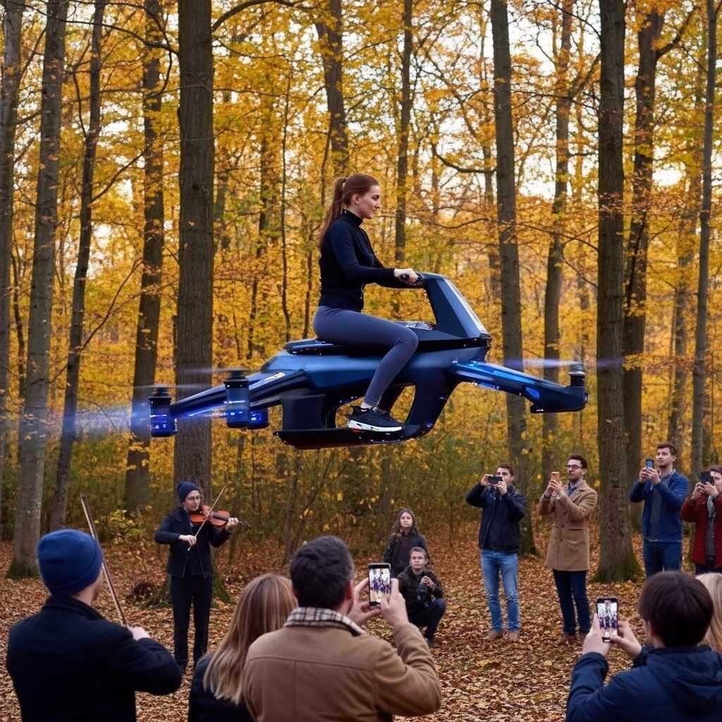Beyond the Toy: Why ‘Scooter Shaped Drones’ Are the Future of Personal Mobility