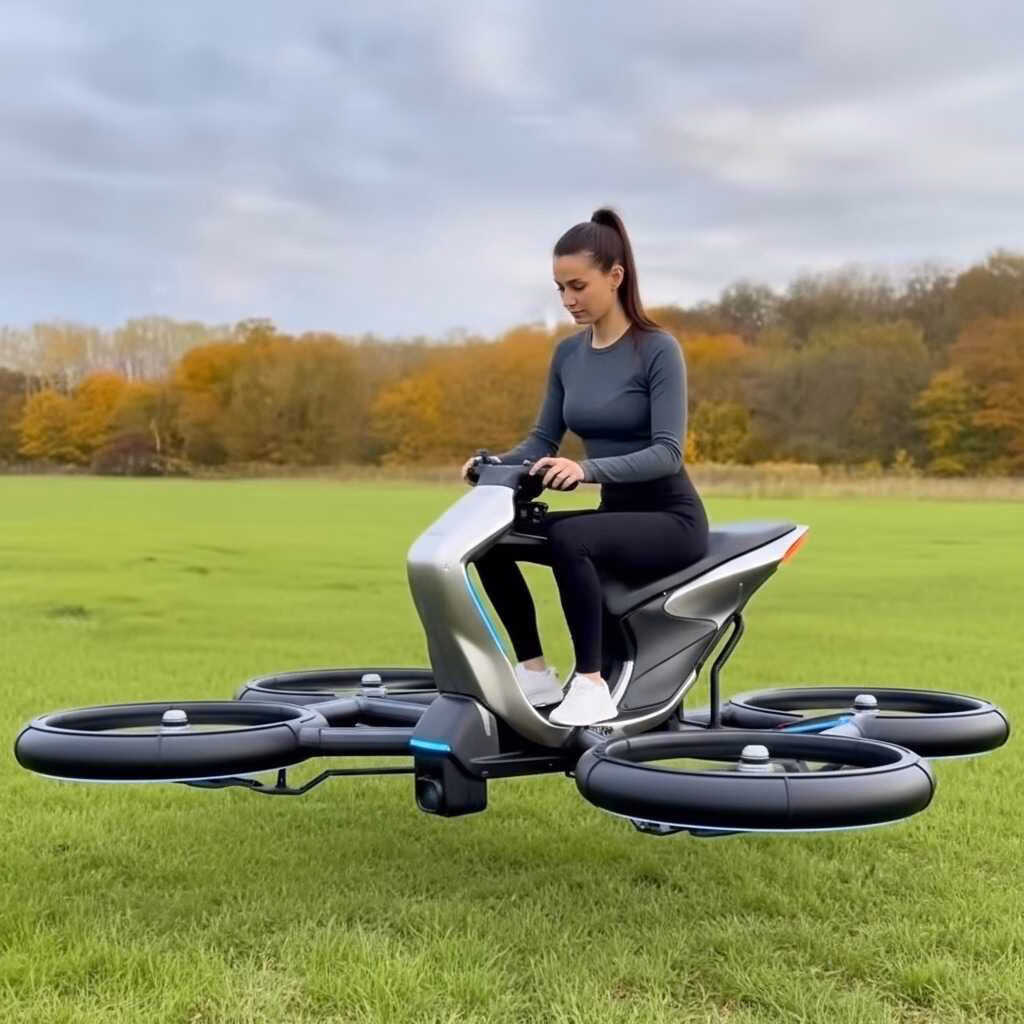 Beyond the Toy: Why ‘Scooter Shaped Drones’ Are the Future of Personal Mobility