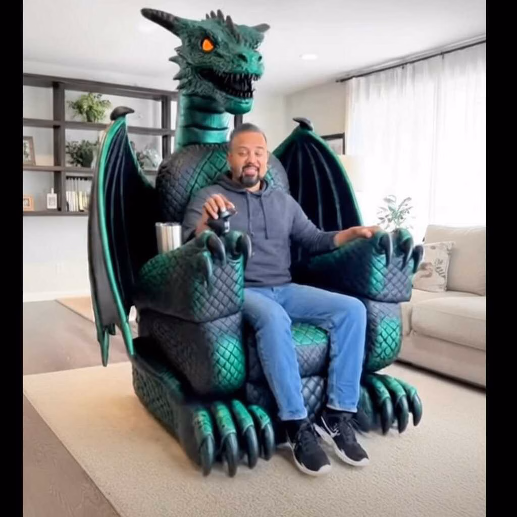 Forget Furniture: Why a Motorized Dragon Recliner is an Experience, Not a Chair