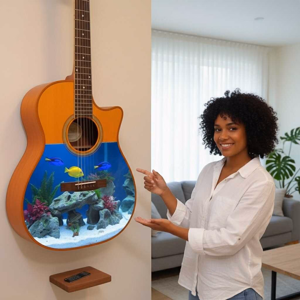More Than Just Guitar Shaped Aquariums: The ‘Aura-Coustic’ Concept