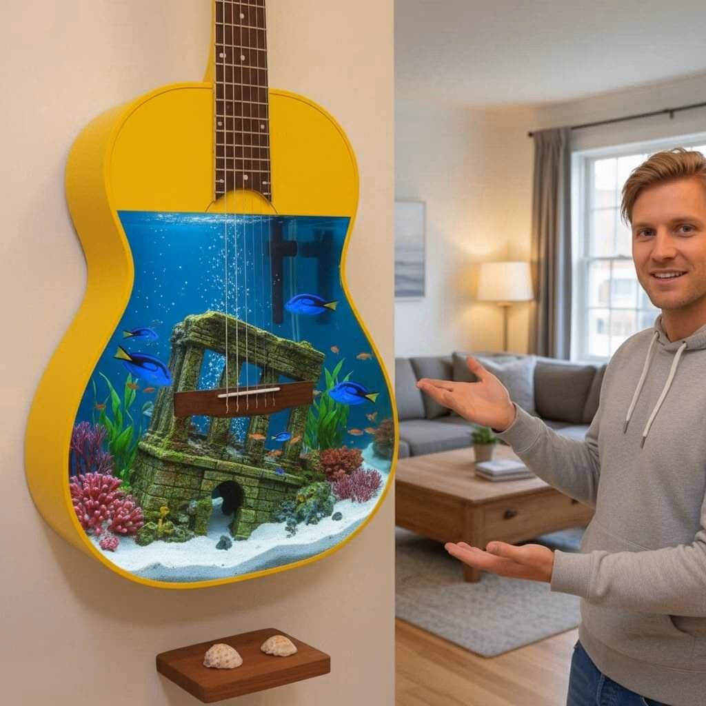 More Than Just Guitar Shaped Aquariums: The ‘Aura-Coustic’ Concept