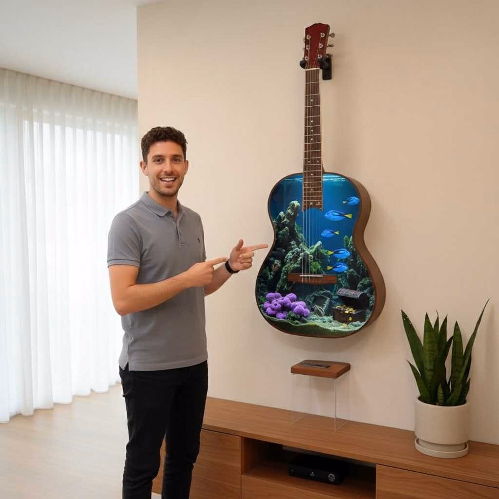 More Than Just Guitar Shaped Aquariums: The ‘Aura-Coustic’ Concept