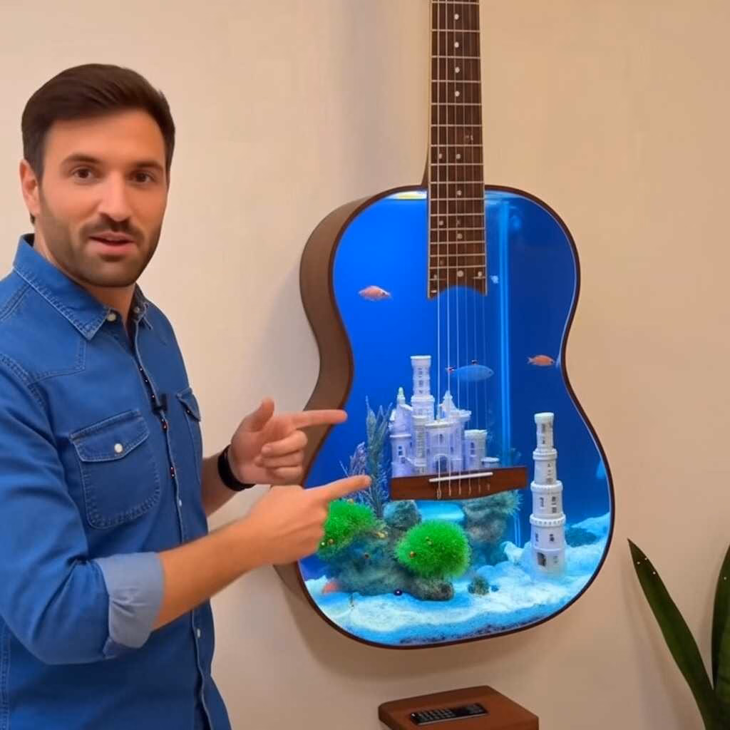 More Than Just Guitar Shaped Aquariums: The ‘Aura-Coustic’ Concept