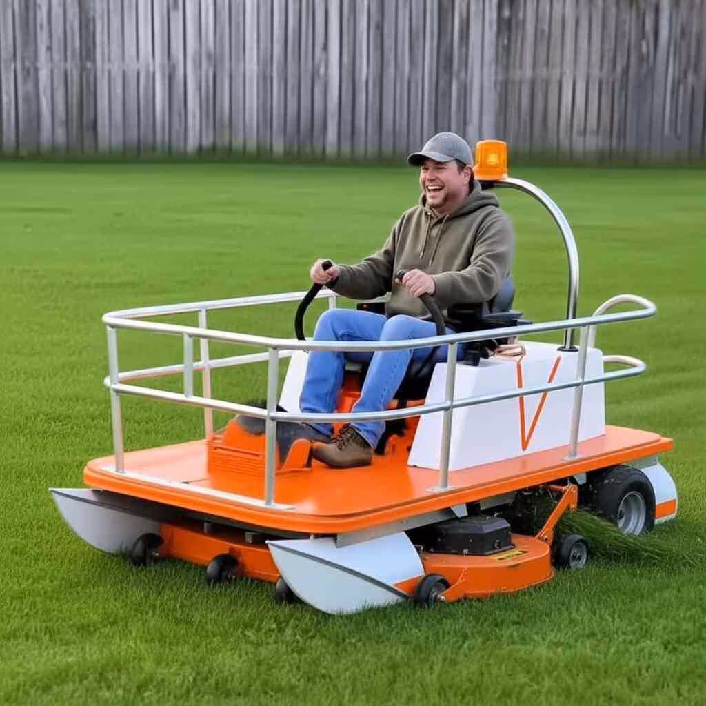 Pontoon Boat Lawn Mowers: The Solution to Impossible Shorelines