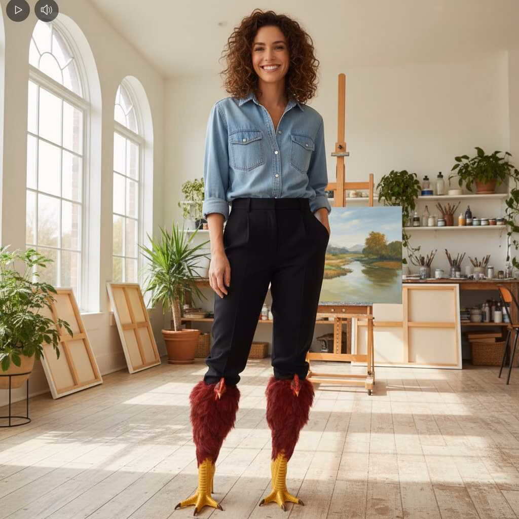 Rethinking the Chicken Shaped High Heel: A Concept for Wearable Art